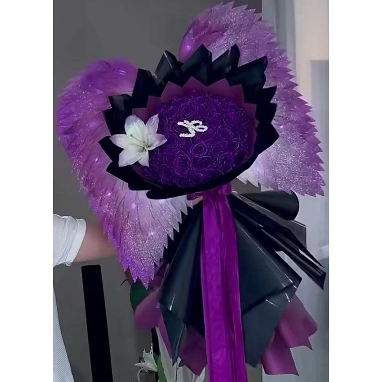 کاغذ پیچی vip برای گل روبانی