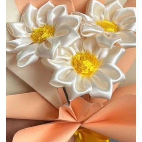 بابونه روبانی برای هدیه تولد