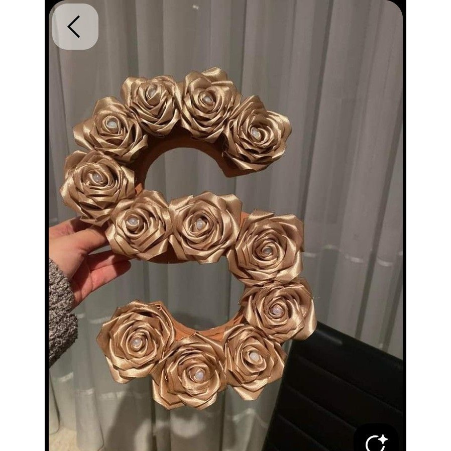 باکس گل اول اسم رز روبانی