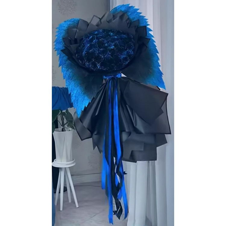 بال فرشته برای گل روبانی