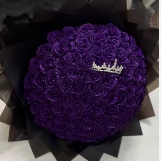 دسته گل خواستگاری رز روبانی