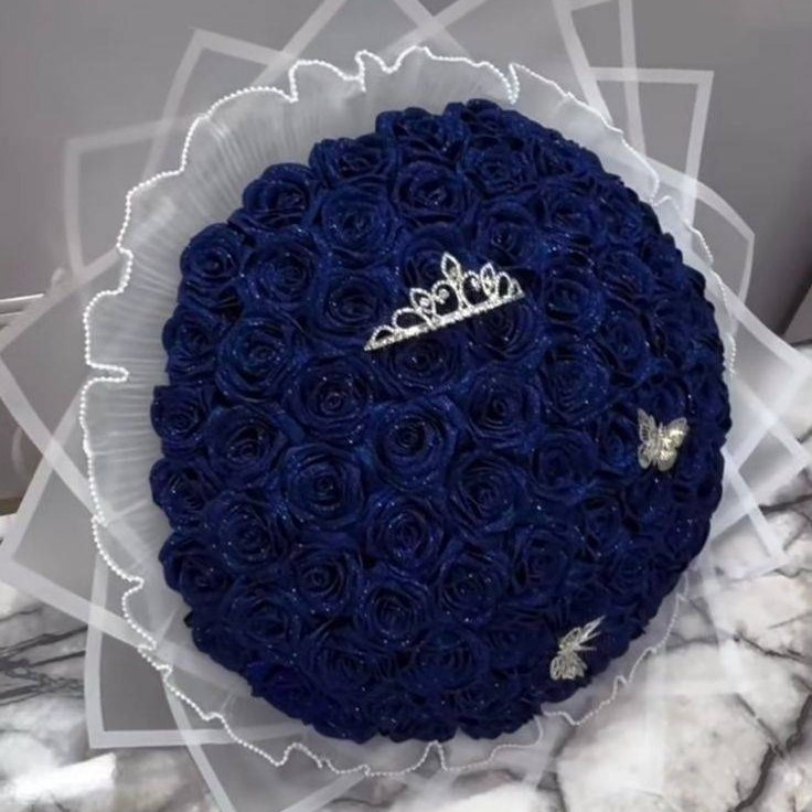 دسته گل خواستگاری رز روبانی